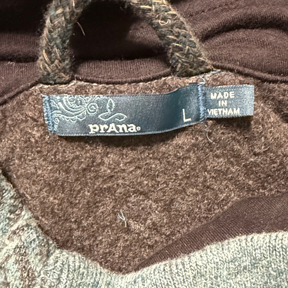 Prana Lucia Balsam Sweater with Asymmetrical Accents, Women’s Large, EUC - Picture 6 of 8